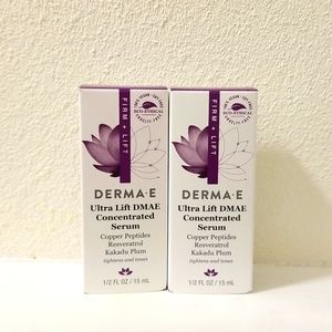 2*15ml Derma.E ultra lift DMAE concentrated serum